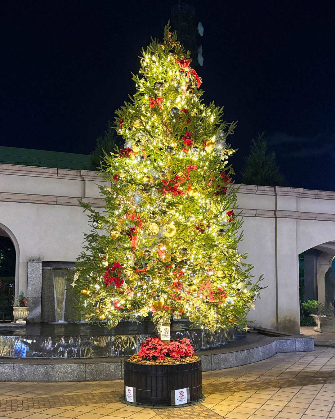 オークラ千葉ホテル クリスマスツリー